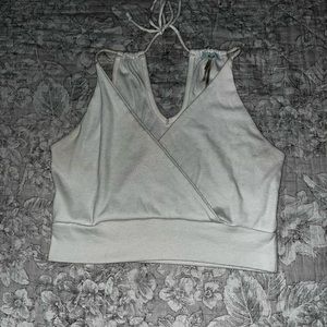 Urban Outfitters White Cropped Top